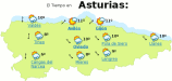 El tiempo en Asturias